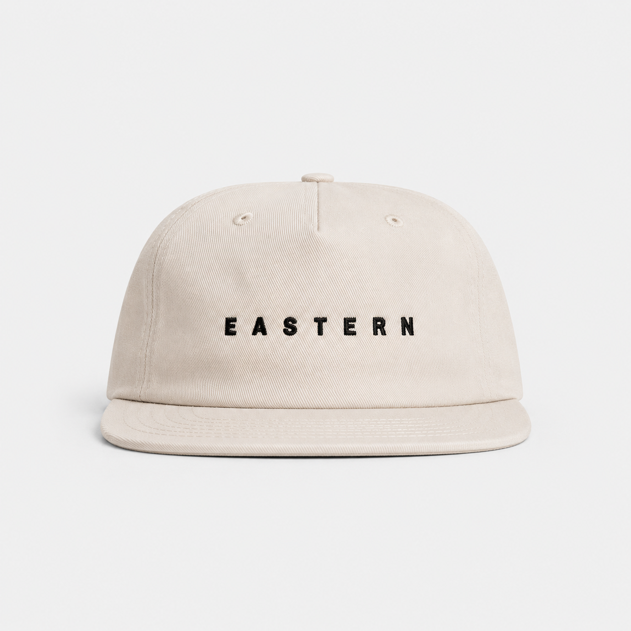 EASTERN Opening Round Cap in Bone, front view