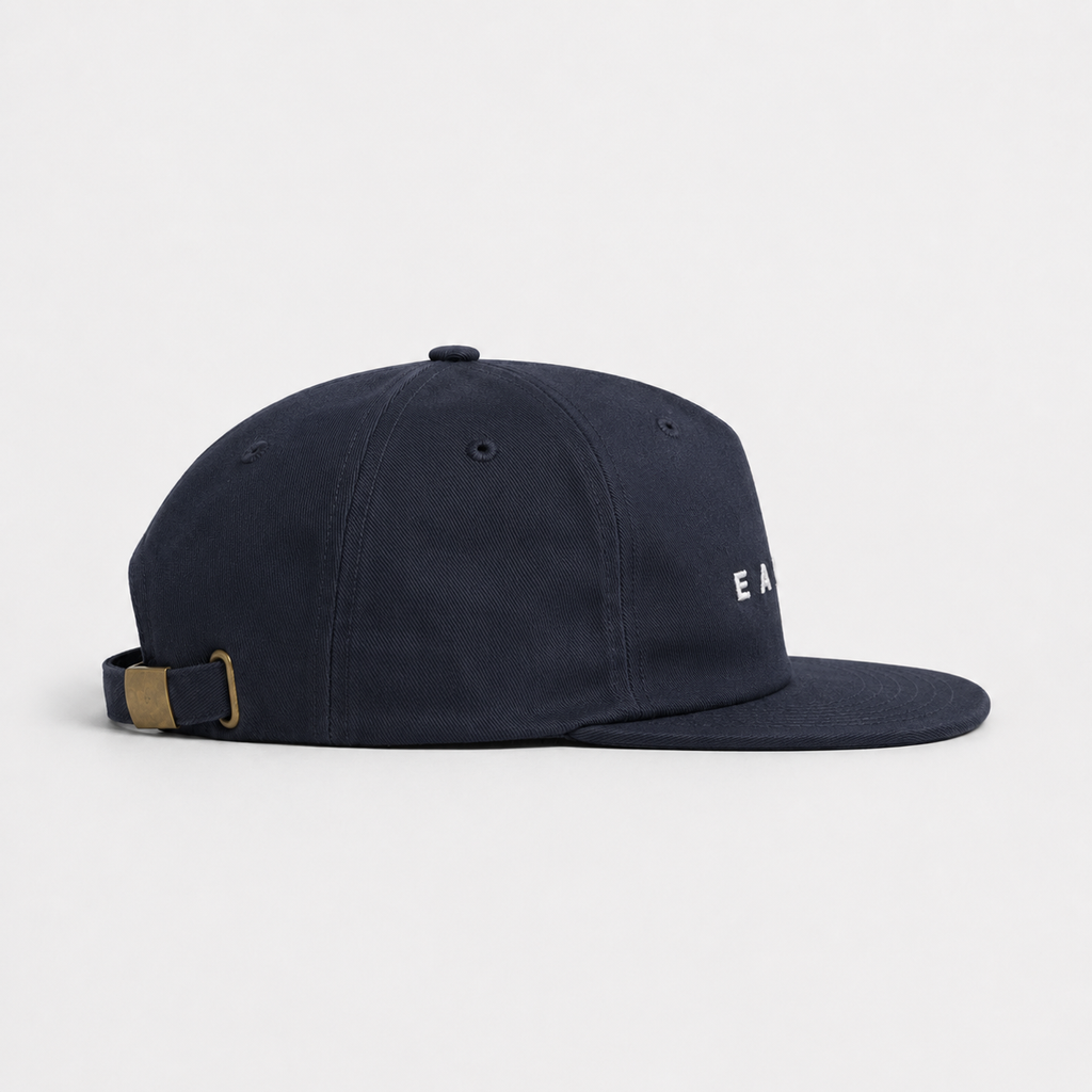 EASTERN Opening Round Cap in Navy, side view