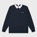 EASTERN Opening Round Golf Polo in Navy, front view