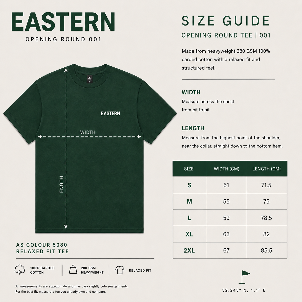 Opening Round Tee | 001