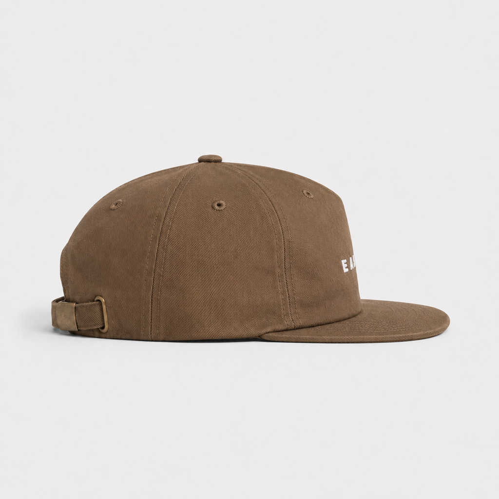 EASTERN Opening Round Cap in Walnut, side view